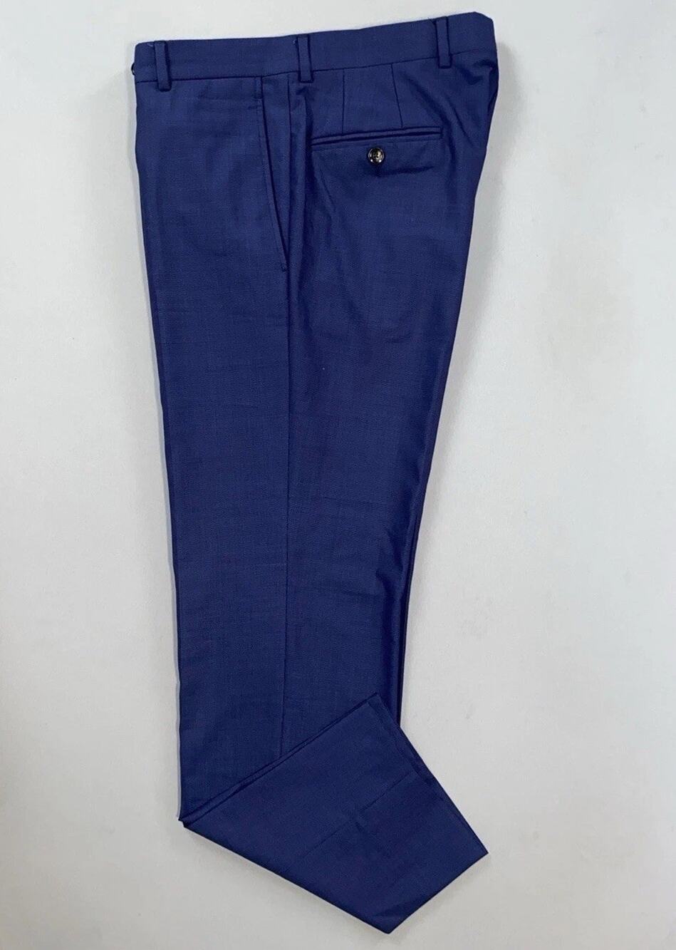 Ted Baker Italian Fabrics Jay CT Flat Front Wool Dress Pants. Men's 31X31.5, EUC